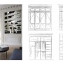 Mayfair Grade I Listed Luxury Apartment | Master Bedroom Joinery Inspiration and Sketches | Interior Designers